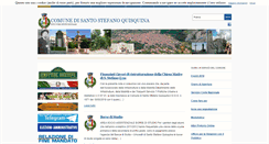 Desktop Screenshot of comune.santostefanoquisquina.ag.it